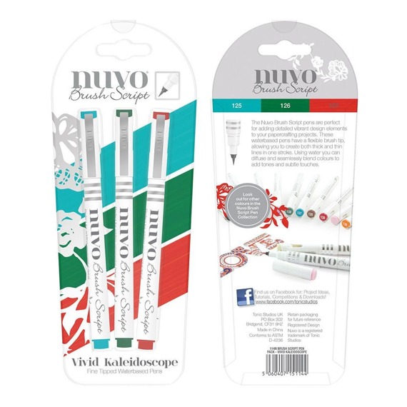 Tonic Nuvo Farb- und Kalligraphiemarker - Vivid Kaleidoscope