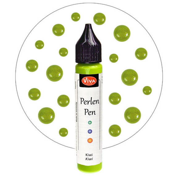 VIVA DECOR - Perlen Pen - flüssige Perlen - Kiwi grün 705 