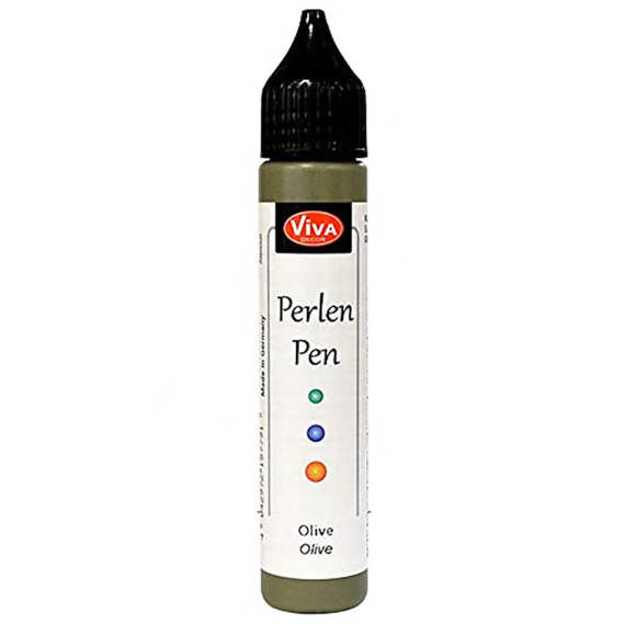 VIVA DECOR - Perlen Pen - flüssige Perlen - Olive 718