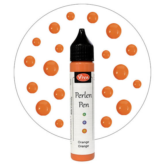 VIVA DECOR - Perlen Pen - flüssige Perlen - Orange 300