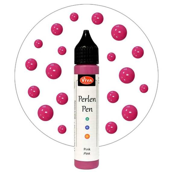 VIVA DECOR - Perlen Pen - flüssige Perlen - Pink 417
