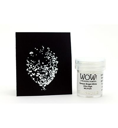 WOW! Embossing powder - Opaque Bright White Ultra High