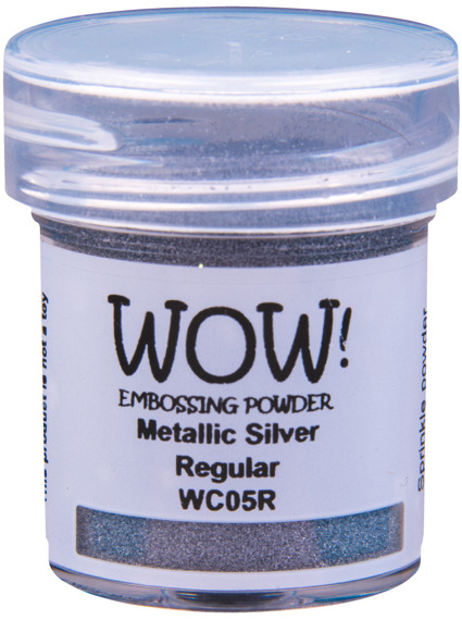 WOW! Embossing powder - Prägepulver - Metallics Silber