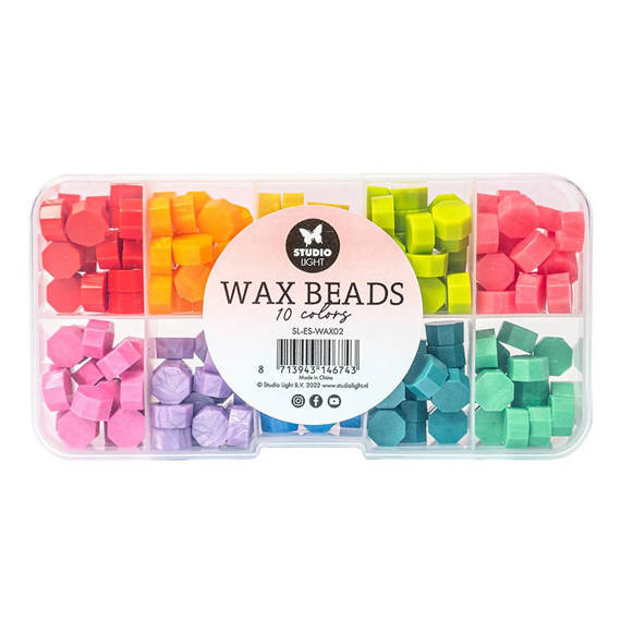 Wachsperlen - Wax beads Bright - Studio Light - Wachsset