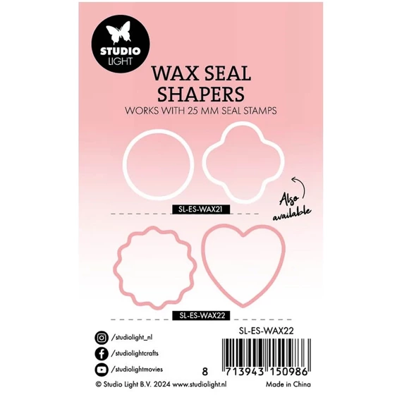 Wax Shapers Scallop & Heart - Studio Light - Wachsrahmensatz