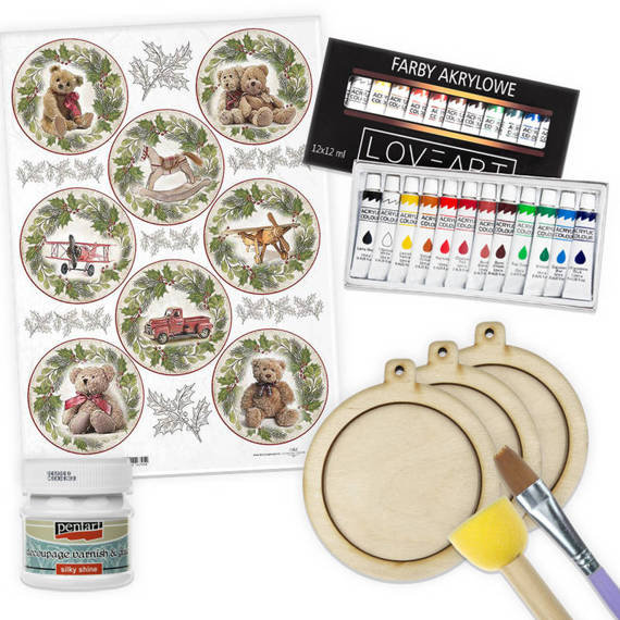 Weihnachts-Decoupage-Starter-Set R1924