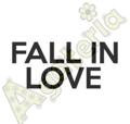  AGATERIA - Transparent Stempel Motivstempel Clear Stamp -  Fall in love - Sich verlieben 