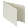  RzP - Leere Kartenbasis - Blanko Karte zum Basteln - C6 11,4x16,2cm vertikal - Creme 