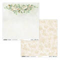 30x30cm doppelseitig Scrapbooking Papier - ScrapAndMe - White Roses 05/06