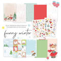 A4 kreativer Papierblock mit ausgeschnittenen Elementen - DP Craft - Funny Winter