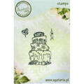 AGATERIA - Transparent Stempel Motivstempel A cake for any occasion -Eine Torte für jede Gelegenheit