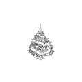 AGATERIA - Transparent Stempel Motivstempel Clear Stamp, Christmas Tree,  Weihnachtsbaum 2