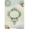 AGATERIA - Transparent Stempel Motivstempel Clear Stamp - Christmas bauble, Weihnachtskugel 4