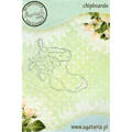 AGATERIA - Transparent Stempel Motivstempel Clear Stamp, Christmas sock, Weihnachtssocke mit Mistelzweig