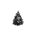 AGATERIA - Transparent Stempel Motivstempel Clear Stamp, Christmas tree, Weihnachtsbaum