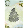 AGATERIA - Transparent Stempel Motivstempel Clear Stamp, Christmas tree, Weihnachtsbaum