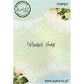 AGATERIA - Transparent Stempel Motivstempel Clear Stamp, Polnischer Untertitel: Wesołych Świąt 10