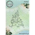 AGATERIA - Transparent Stempel Motivstempel - Mognolia flower,  Magnolie Blume