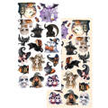 ALCHEMY OF ART 15x30cm doppelseitig Scrapbooking Papier 250g,  rick or treat - Happy Halloween