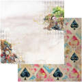 ALCHEMY OF ART 24Blatt 15x15cm doppelseitig Scrapbooking Papier, Alice - Alicia