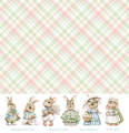 ART ALCHEMY 30x30cm einseitig Scrapbooking Papier 250g, Sweet Bunnies