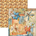 CIAO BELLA Satz 11Stk 30x30cm doppelseitigen Scrapbooking Papier -  Esprit de Voyage