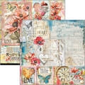 CIAO BELLA Satz 11Stk  doppelseitigen Scrapbooking Papier 30x30cm - Majestic Dream