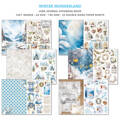 CIAO BELLA Satz 21x30cm doppelseitigen Scrapbooking Papier - Winter Wonderland