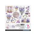 CIAO BELLA Satz 24Stk 15x15cm doppelseitigen Scrapbooking Papier - Morning in Provence