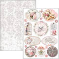 CIAO BELLA Satz 8 Stk doppelseitigen Scrapbooking Papier A4 - Timeless Moments