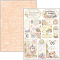 CIAO BELLA Satz 8Stk 21x30cm doppelseitigen Scrapbooking Papier - Flower Shop