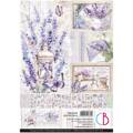 CIAO BELLA Satz 8Stk 21x30cm doppelseitigen Scrapbooking Papier - Morning in Provence