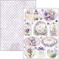 CIAO BELLA Satz 8Stk 21x30cm doppelseitigen Scrapbooking Papier - Morning in Provence