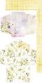 CRAFT OCLOCK 15,5x30,5cm Scrapbooking Papier mit Elementen, Summer Flowers