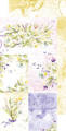 CRAFT OCLOCK 15,5x30,5cm Scrapbooking Papier mit Elementen, Summer Flowers