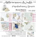 CRAFT OCLOCK Set 6 Blatt 30,5x30,5cm doppelseitig Scrapbooking Papier 250g, Afternoon Walk 