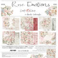 CRAFT OCLOCK Set 6 Blatt 30,5x30,5cm doppelseitig Scrapbooking Papier,  Rose Emotions