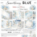 CRAFT OCLOCK Set 6 Blatt 30,5x30,5cm doppelseitig Scrapbooking Papier, Something Blue