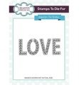 CREATIVE EXPRESSIONS Gummistempel Stempel Motivstempel - Forever Love Untertitel