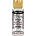 DECOART Dazzling Metallics Acrylic Paint, Acrylfarbe - White Pearl 59 ml 