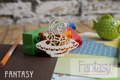 Dekorpappe Die Cut Chipboard - Fantasy Dies - Cosmos 7