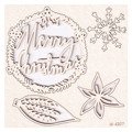 Dekorpappe Die Cut Chipboard - Mon Merry cheri - Frohe Weihnachten 02 - SCRAPINIECrapiniec