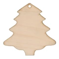 HOLZKUGEL Weihnachtskugel 6 cm - Weihnachtsstäbchen