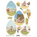 ITD Etikettenset SCRAPBOOKING TAG-121 Ostern 