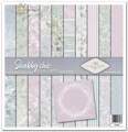 ITD Set 11 Stk 31x32cm einseitig Scrapbooking Papier 200g, Flower Post - Forget me not