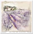 ITD Set 11 Stk 31x32cm einseitig Scrapbooking Papier 200g, Provence scented with lavender