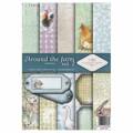 ITD Set 6 Stk A4 doppelseitig Scrapbooking Papier 200g, Around the farm SCRAP-036