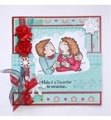 JOY! CRAFTS Transparent Stempel Motivstempel Happy New Year