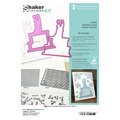 Kartenbausatz von stanzform Präge Stanzschablone Cutting Die- Cheery Lynn - Wedding Cake Shaker Card Kit