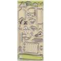 LEANE Transparent Acryl Stempel Motivstempel - Banners, arrows & Icons